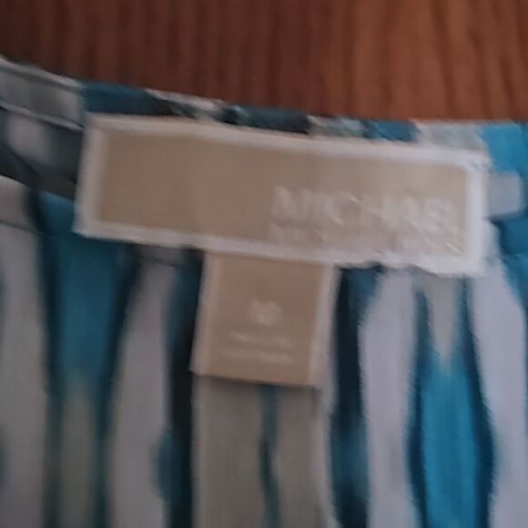 Michael Kors Teal and cream dress - Picture 8 of 10